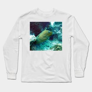 Green Moray Eel Long Sleeve T-Shirt